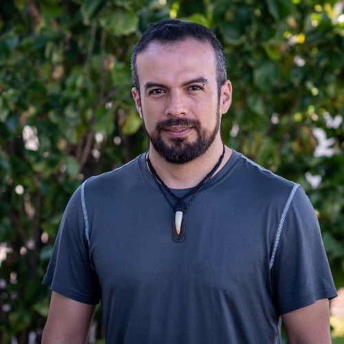 A portrait photo of a man.